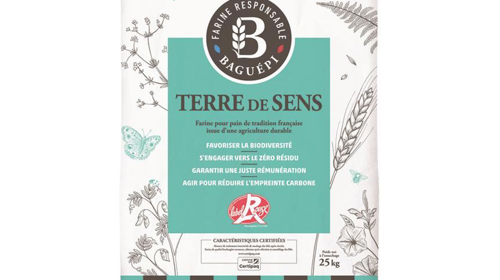 Baguépi Farine Responsable, la marque de Moulins Soufflet innove avec Terre de Sens, une farine de tradition certifiée Label Rouge issue de la filière Excellence Semons du sens